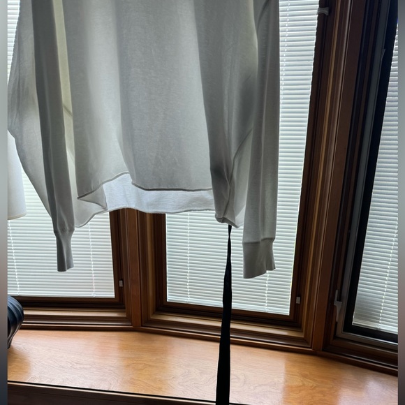 Rick Owens Crater T Milk white DU01B7261 RN O/S long sleeve Unisex - Picture 13 of 15